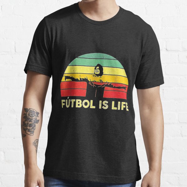 Futbol is Life Retro Vintage Essential T-Shirt