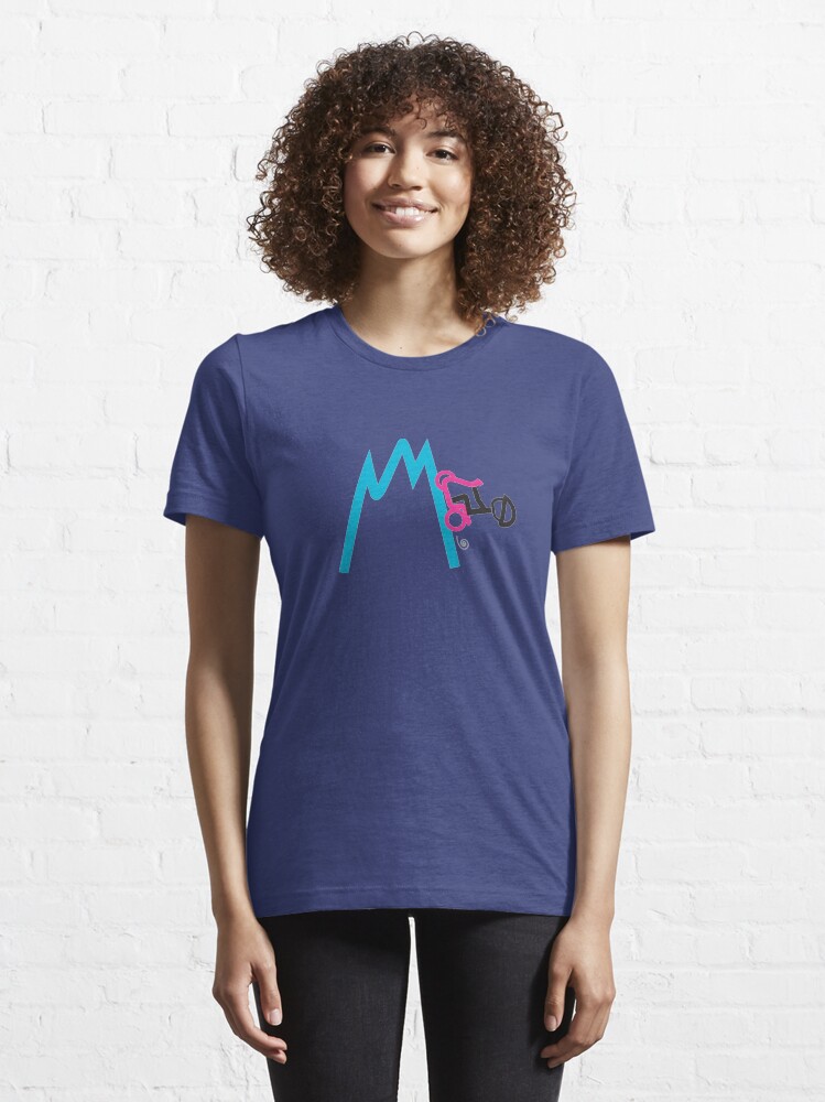 Alternate view of Scooter Boy series - scootin' over the mountain t-shirt Essential T-Shirt