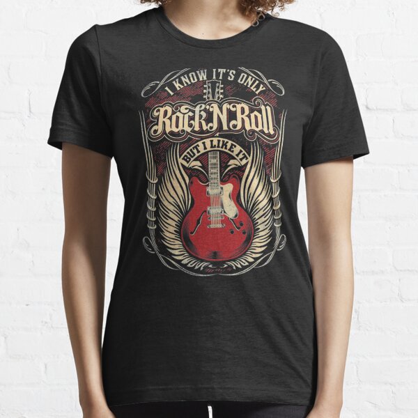 I Know It's Only Rock N Roll t-shirt design for sale - Buy t-shirt designs