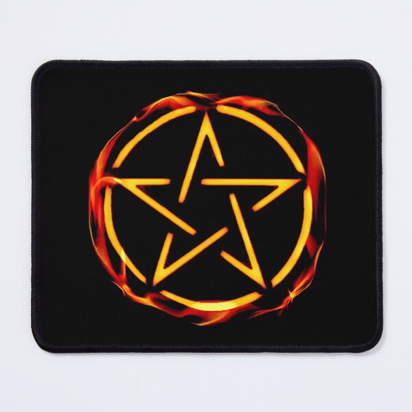 Item preview, The Pentagram With Fire  designed and sold by Mark Jesus-Allen.