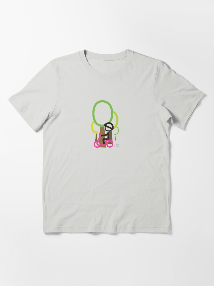 Alternate view of Scooter Boy series - scootin' through forrestl t-shirt Essential T-Shirt