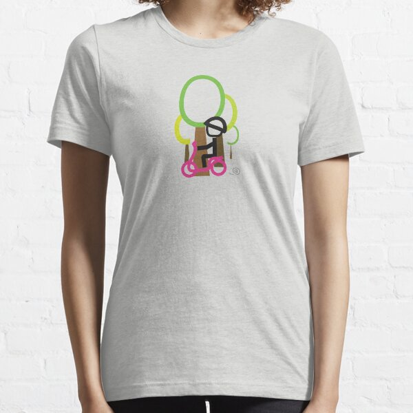 Scooter Boy series - scootin' through forrestl t-shirt Essential T-Shirt