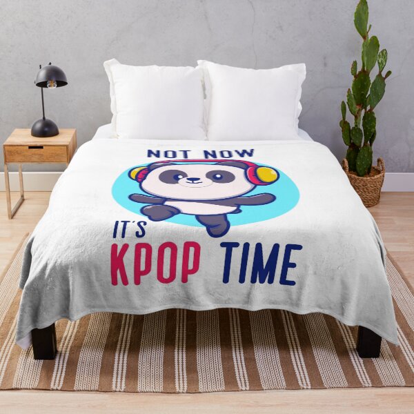 Item preview, Not Now, It’s KPOP Time KPOP Fan Merch designed and sold by M3G4MERCH.