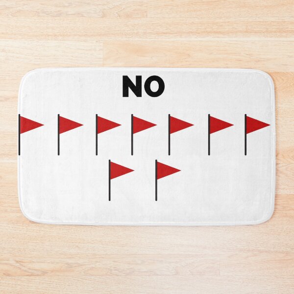 Item preview, Red flag NO lean yes designed and sold by jassine11.