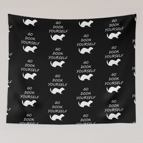Item preview, Go dook yourself - Black designed and sold by Fennic.