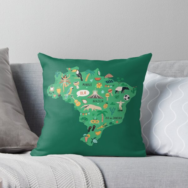 Item preview, Best Brazil Map  designed and sold by mattpanta.