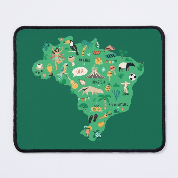 Item preview, Best Brazil Map  designed and sold by mattpanta.
