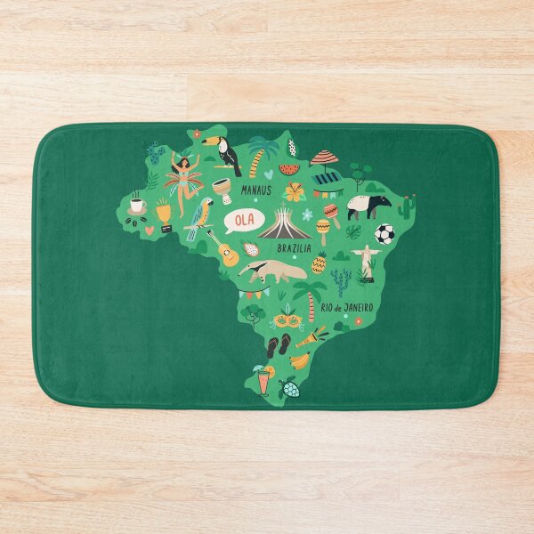 Item preview, Best Brazil Map  designed and sold by mattpanta.