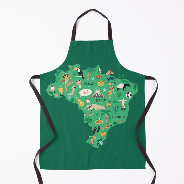 Item preview, Best Brazil Map designed and sold by mattpanta.