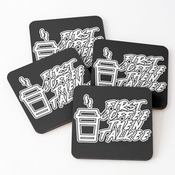 Item preview, Coffee Then Talkee designed and sold by NuarzDesign.