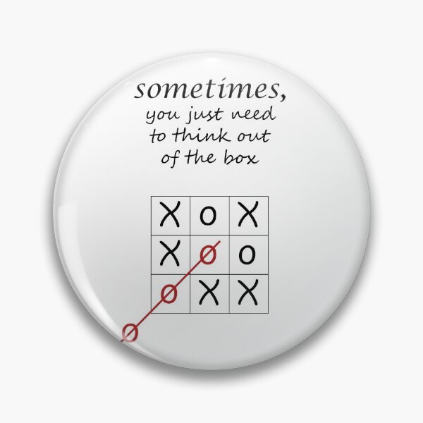 Item preview, sometimes you just need to think out of the box merch by MyFavoriteMerch designed and sold by TheMerchInHouse.