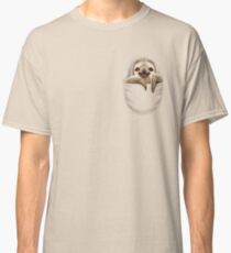 POCKET SLOTH Classic T-Shirt