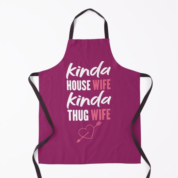 Item preview, kinda house wife kinda thug wif , T-shirt for women , gift for wife  designed and sold by jake aff47.