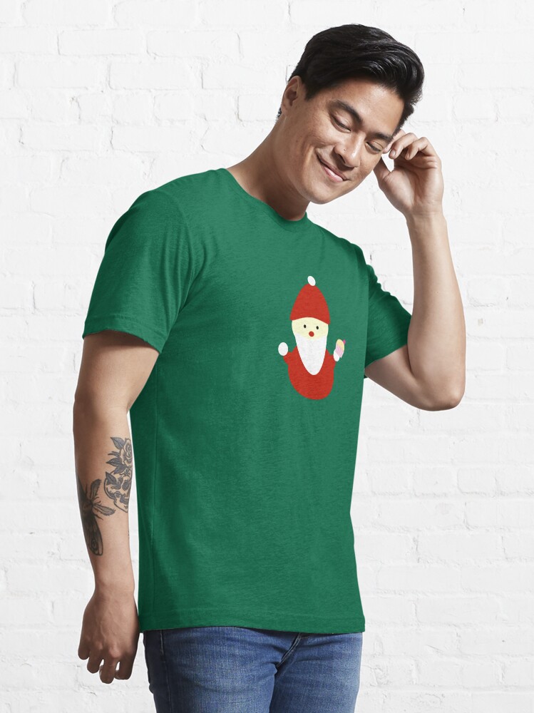 Alternate view of santa claus with cupcake Essential T-Shirt