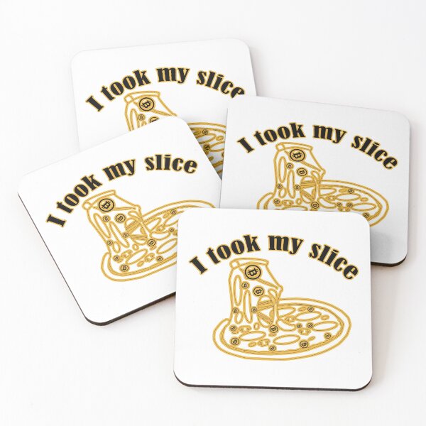 Item preview, Bitcoin pizza designed and sold by Cloud7Stickers ..
