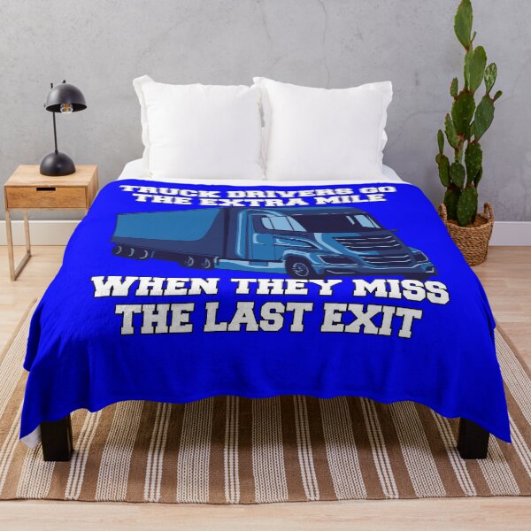 Item preview, Funny Trucker Gift ideas Truck Drivers Go The Extra Mile designed and sold by fantasticdesign.
