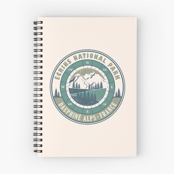 Item preview, Ecrins National Park Dauphine Alps France Hiking Design designed and sold by CynthiaGraphics.