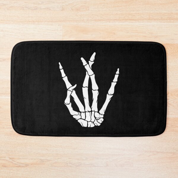 Item preview, Westside Hip Hop Skeleton Hand Sign designed and sold by JustLivinLife.