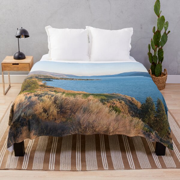 Item preview, Summer Evening View of Okanagan Lake and Naramata designed and sold by Amy Mitchell.