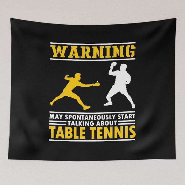 Item preview, Funny Table Tennis Player Quote, Gift for Ping Pong Lovers designed and sold by AS-Shirts.