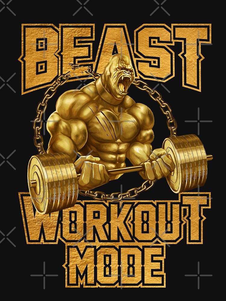 Gorilla Gym Beast / Bodybuilding Men's T-Shirt