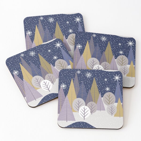 Item preview, Scandinavian Christmas Tree Patterns designed and sold by GeeHanz.