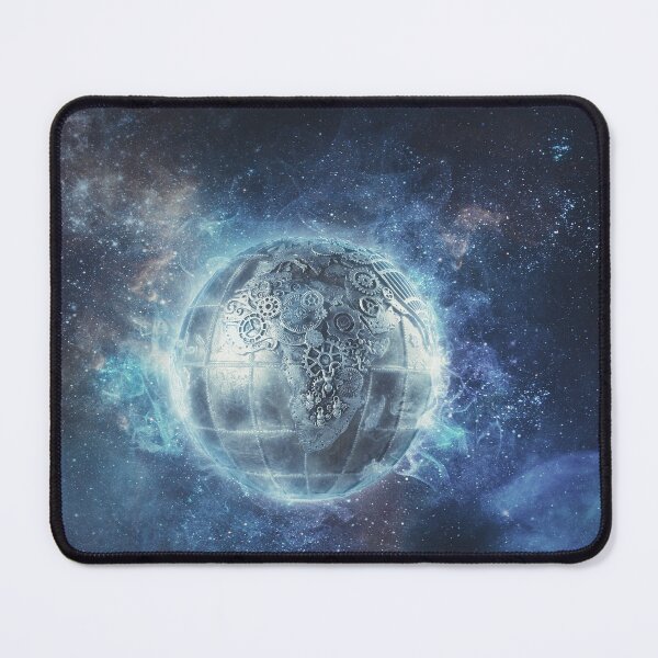 Item preview, Steampunk Planet earth between metal and gears designed and sold by Cinzia Murgia.