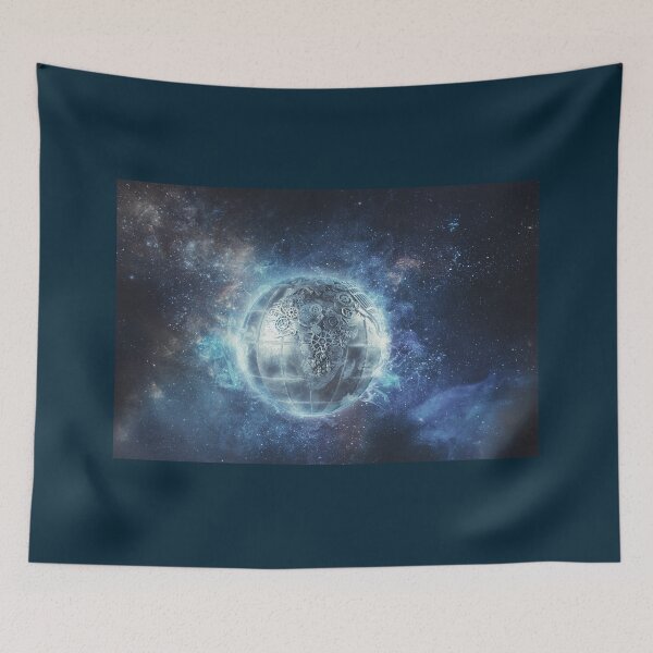 Item preview, Steampunk Planet earth between metal and gears designed and sold by Cinzia Murgia.