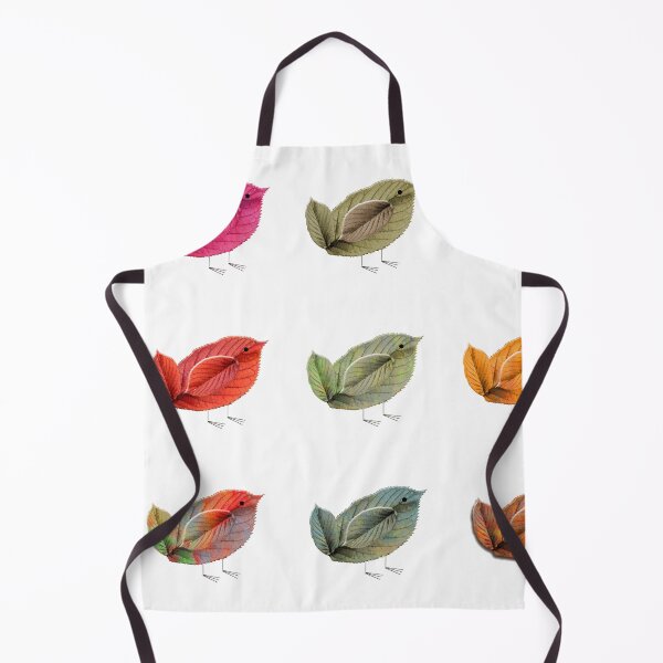 Item preview, Cute Little Birds Leave Patterned Painting Art - Hand Painted Birds designed and sold by AR Studios.