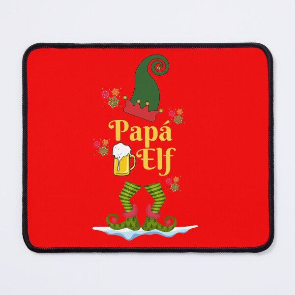 Item preview, Dad Elf celebrates Christmas with family designed and sold by TrazosdeLala.