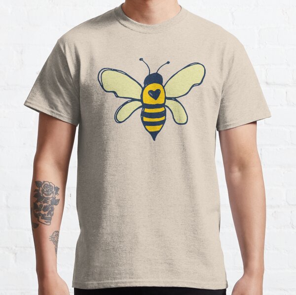 Bees and Flowers Classic T-Shirt