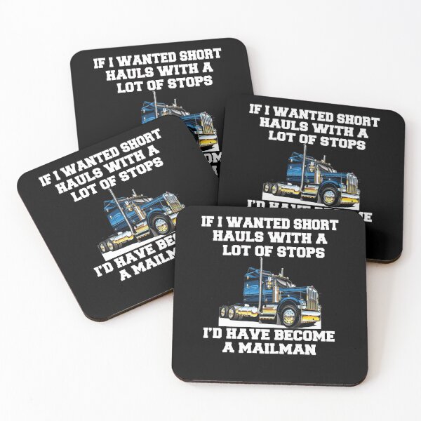 Item preview, Funny Trucker Gift Ideas If I Wanted Short Hauls With Lots Of Stops designed and sold by fantasticdesign.