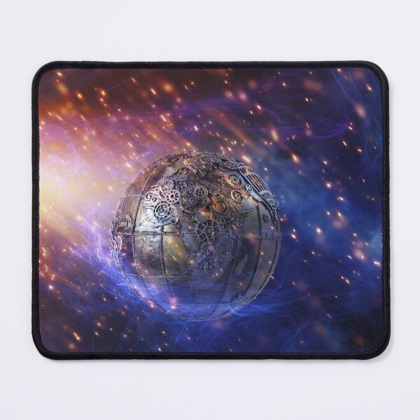 Item preview, Steampunk Planet earth between metal and gears designed and sold by Cinzia Murgia.