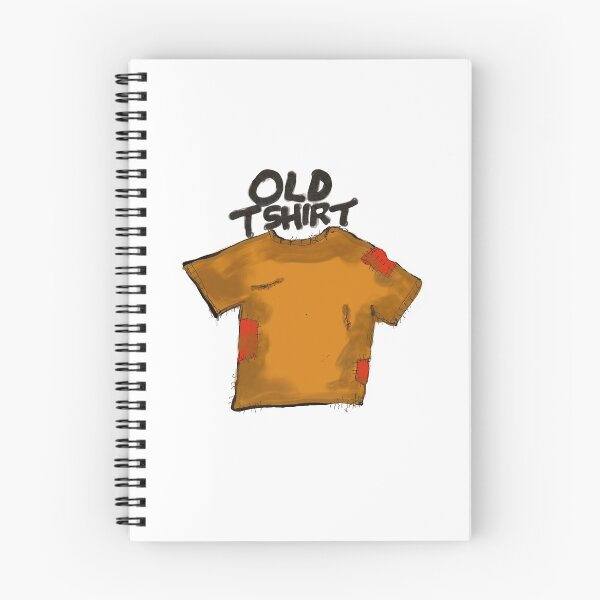 Aperçu de l'œuvre Vieux T-shirt créée et vendue par PeanutsDesign.
