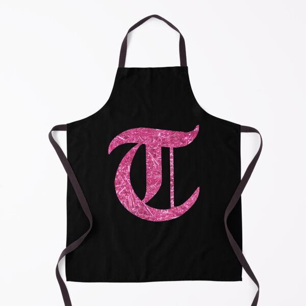Item preview, The Letter T- Capital Pink Glitter Gothic designed and sold by TheLykosApparel.
