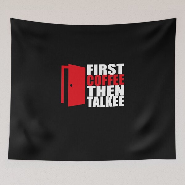 Item preview, Coffee Then Talkee designed and sold by NuarzDesign.