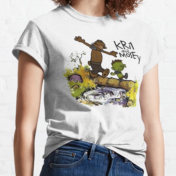 Kril and Mosey - log crossing Classic T-Shirt