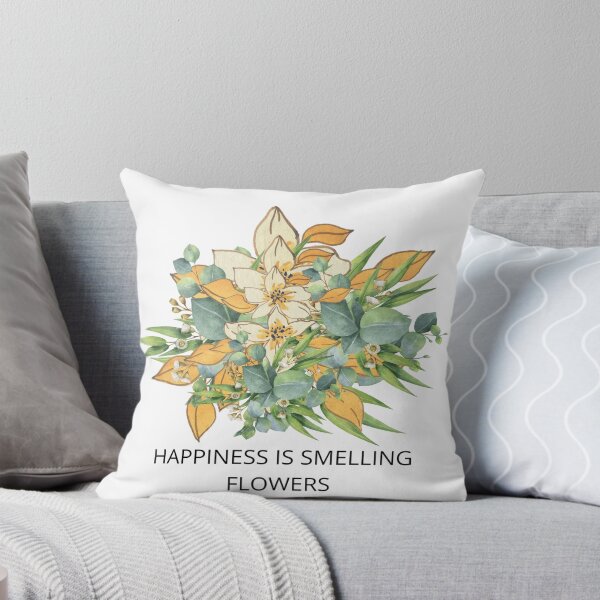 Item preview, Happiness is smelling flowers designed and sold by sanaa154.