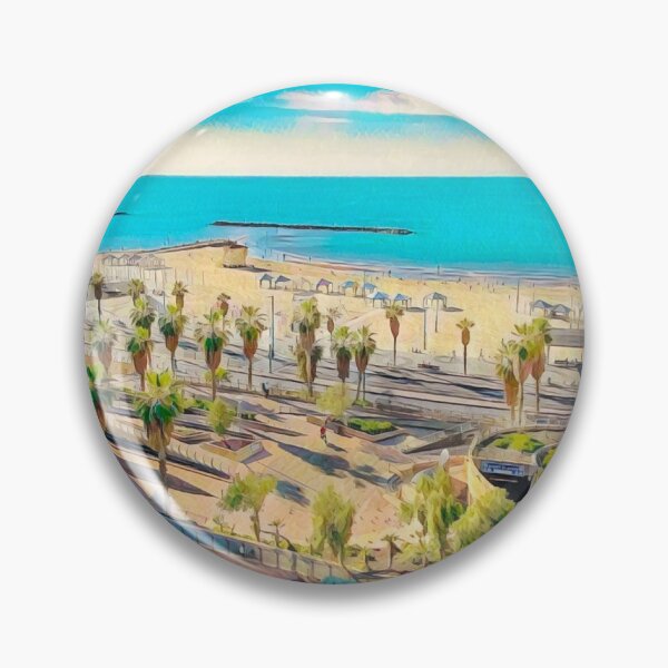 Item preview, Tel Aviv Beach View designed and sold by Sofia-Draws.