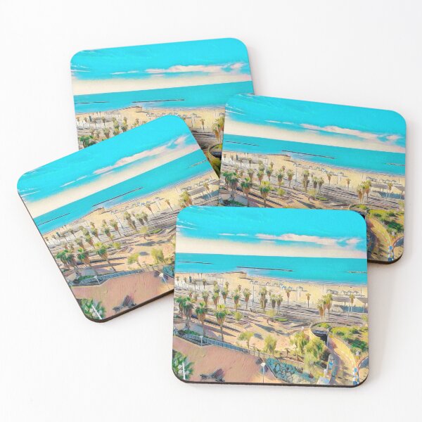 Item preview, Tel Aviv Beach View designed and sold by Sofia-Draws.