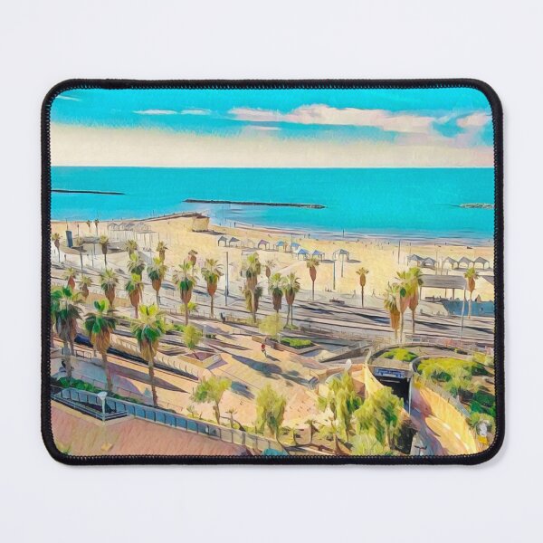 Item preview, Tel Aviv Beach View designed and sold by Sofia-Draws.