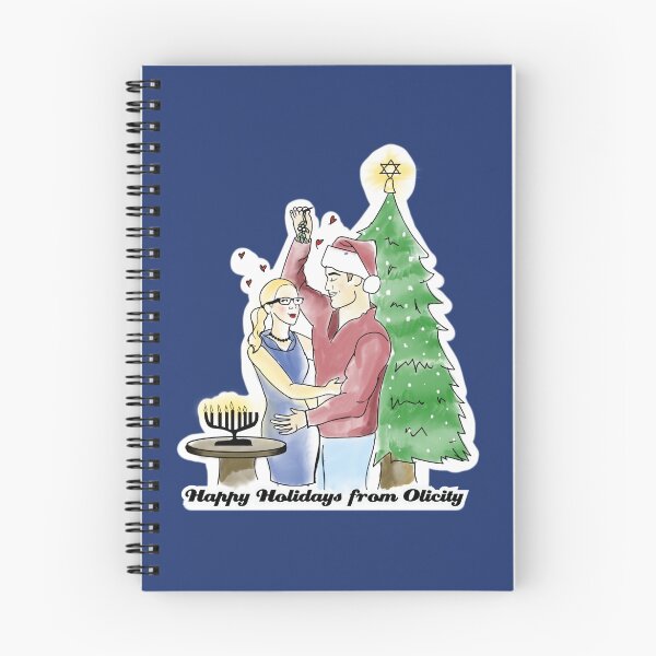 Item preview, Happy Holidays from Olicity! designed and sold by nerd-girl-art.