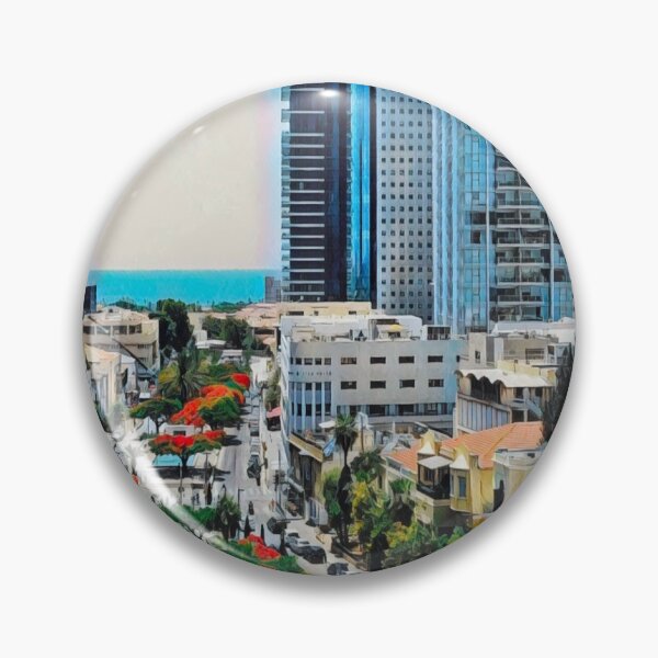 Item preview, Tel Aviv Streets designed and sold by Sofia-Draws.