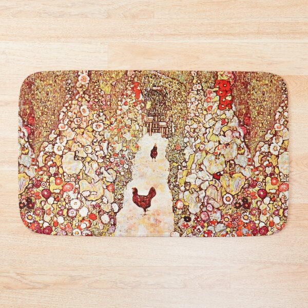 Item preview, Garden with Roosters, 1917 by Gustav Klimt designed and sold by CristalleLisa.