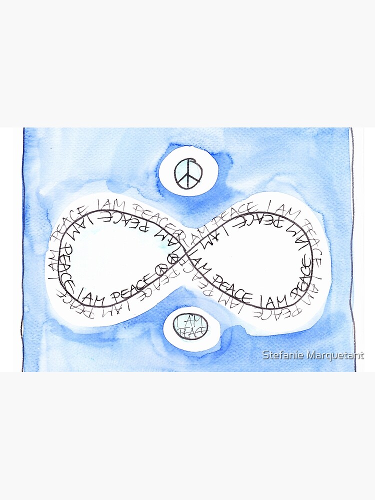 Thumbnail 4 von 4, Täschchen, Manifesto »I AM PEACE« designt und verkauft von AngelArt444.