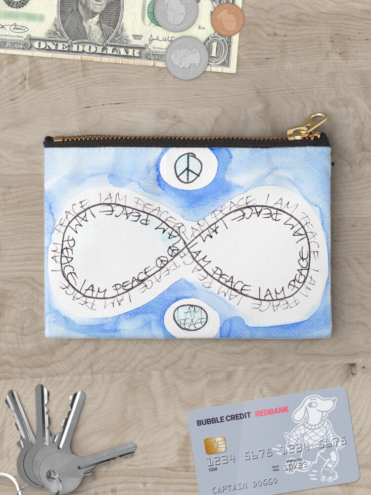 Thumbnail 3 von 4, Täschchen, Manifesto »I AM PEACE« designt und verkauft von AngelArt444.