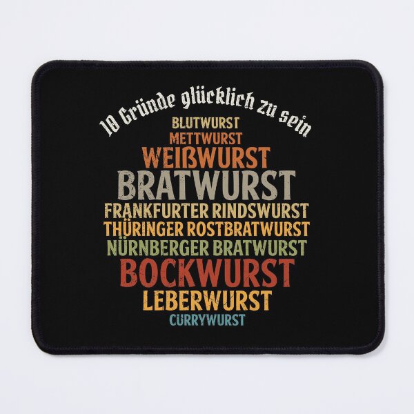 Item preview, German Sausage Lover Oktoberfest Funny Wurst BBQ designed and sold by MintaApparel.