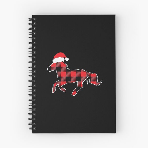 Item preview, Christmas 2021 Red Plaid For Horse Lovers and Owners designed and sold by thecooltable.