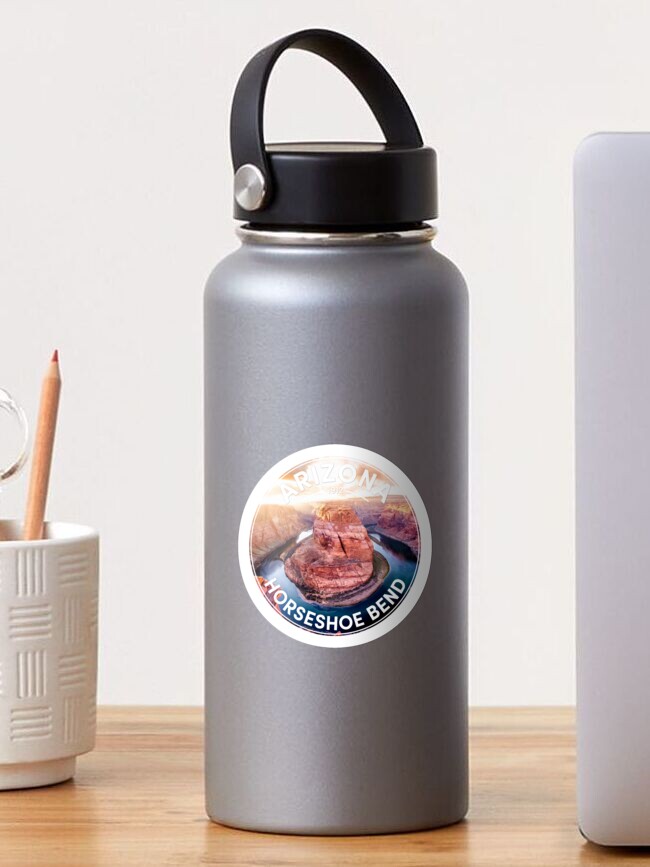 Thumbnail 1 of 3, Sticker, Arizona, Horseshoe Bend - Souvenir for travelers designed and sold by moroccandreamer.