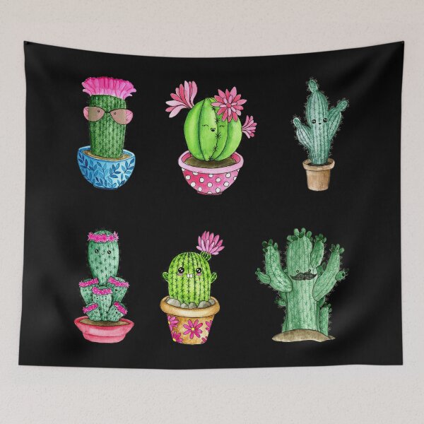 Item preview, Succulents,cactus Sticker designed and sold by cutecrazytshirt.